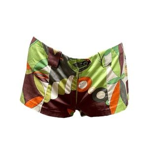 Auth Emilio Pucci Patterned Shorts